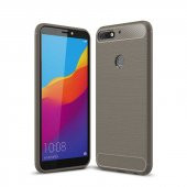 Teleplus Huawei Y7 2018 Özel Karbon ve Silikonlu Kılıf  + Nano Ekran Koruyucu - 3