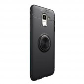 Teleplus Samsung Galaxy J8 Ravel Yüzüklü Silikon Kılıf  + Nano Ekran Koruyucu - 2