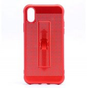 iPhone XS Kılıf Parmaklı Delikli Rubber Kapak - 2