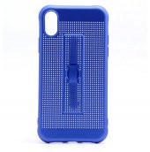 iPhone XS Kılıf Parmaklı Delikli Rubber Kapak - 3