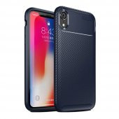 Teleplus iPhone XR Kılıf Ultra Soft Negro Karbon Silikon   + Nano Ekran Koruyucu - 5