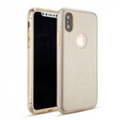 Teleplus iPhone XR Kılıf Lüks Simli Silikonlu - 2