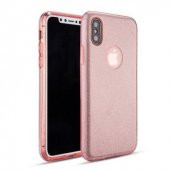Teleplus iPhone XR Kılıf Lüks Simli Silikonlu - 3