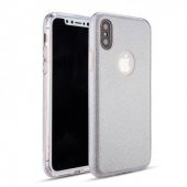 Teleplus iPhone XR Kılıf Lüks Simli Silikonlu - 5