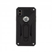 Teleplus iPhone XS Max Kılıf (Plus) Kickstand Tank Kapak + Nano Ekran Koruyucu - 1