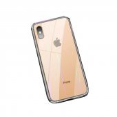 Teleplus iPhone XR Kılıf Lazer Desenli Ultra Sert Silikon   + Nano Ekran Koruyucu - 2