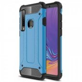 Teleplus Samsung Galaxy A9 2018 Çift Katmanlı Tank Kapak Kılıf  + Tam Yapışan Cam - 11