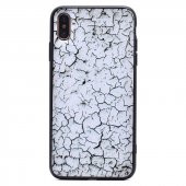 Teleplus iPhone XS Max Kılıf (Plus) Pane Mermer Desenli Silikon + Nano Ekran Koruyucu - 1