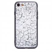 Teleplus iPhone 6s Pane Mermer Desenli Silikon Kılıf  + Nano Ekran Koruyucu - 1