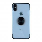 Teleplus iPhone XR Kılıf Lazer Yüzüklü Silikonlu - 1