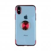 Teleplus iPhone XR Kılıf Lazer Yüzüklü Silikonlu - 4