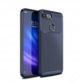 Teleplus Xiaomi Mi 8 Lite Kılıf Ultra Soft Negro Karbon Silikon   + Tam Kapatan Cam - 5