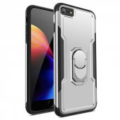 Teleplus iPhone 7 Bon Sert Plastik Kılıf Kapak  + Nano Cam Ekran Koruyucu - 5