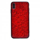 Teleplus iPhone XS Max Kılıf (Plus) Pane Mermer Desenli Silikon + Nano Ekran Koruyucu - 5