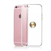 Teleplus iPhone 7 Ultra Şeffaf Yüzüklü Silikon Kılıf  + Nano Ekran Koruyucu - 3