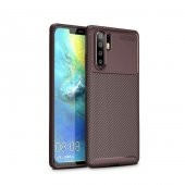 Teleplus Huawei P30 Pro Negro Karbon Silikon Kılıf - 2