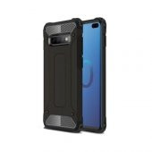 Teleplus Samsung Galaxy S10 Kılıf Çift Katmanlı Tank Kapak   + Tam Yapışan Cam - 1