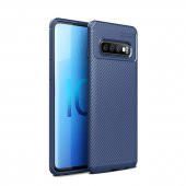Teleplus Samsung Galaxy S10 Kılıf Negro Karbon Silikon   + Tam Yapışan Cam - 5