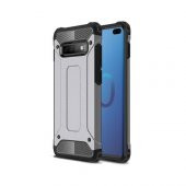 Teleplus Samsung Galaxy S10 Kılıf Çift Katmanlı Tank Kapak   + Tam Yapışan Cam - 9