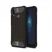 Teleplus Samsung Galaxy M30 Kılıf Çift Katmanlı Tank Kapak   + Nano Ekran Koruyucu - 1