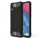 Teleplus Samsung Galaxy M10 Kılıf Çift Katmanlı Tank Kapak + Nano Ekran Koruyucu - 1