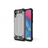 Teleplus Samsung Galaxy M10 Kılıf Çift Katmanlı Tank Kapak + Nano Ekran Koruyucu - 9