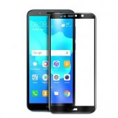 Teleplus Huawei Y5 2018 Lüks Silikon Kılıf  + Tam Kapatan Cam - 6