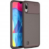 Teleplus Samsung Galaxy A10 Kılıf Negro Karbon Silikon   + Nano Ekran Koruyucu - 3