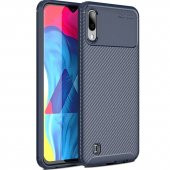 Teleplus Samsung Galaxy A10 Kılıf Negro Karbon Silikon   + Nano Ekran Koruyucu - 5
