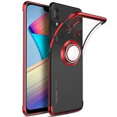Teleplus Huawei P30 Lite Lüks Lazer Yüzüklü Silikon Kılıf  + Nano Ekran Koruyucu - 3