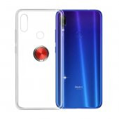 Teleplus Xiaomi Redmi Note 7 Yüzüklü Silikon Kılıf  + Nano Ekran Koruyucu - 5