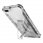 Teleplus iPhone XS Kılıf Darbe Korumalı Standlı Kapak   + Nano Ekran Koruyucu - 3