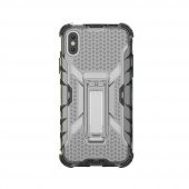 Teleplus iPhone XS Kılıf Darbe Korumalı Standlı Kapak   + Nano Ekran Koruyucu - 5