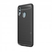 Teleplus Samsung Galaxy A30 Kılıf Özel Karbon Silikon + Nano Ekran Koruyucu - 1