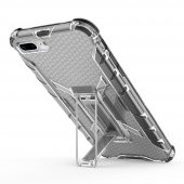 Teleplus iPhone XS Kılıf Darbe Korumalı Standlı Kapak   + Nano Ekran Koruyucu - 7