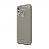 Teleplus Samsung Galaxy A30 Kılıf Özel Karbon Silikon + Nano Ekran Koruyucu - 3