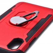 Teleplus iPhone XS Kılıf Bon Yüzüklü Çit Katmanlı Kapak - 4