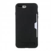 Teleplus ROAR iPhone 7 Awesome Hyrbid Kartlıklı Standlı Kapak Kılıf  + Nano Ekran Koruyucu - 1
