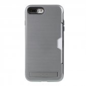 Teleplus ROAR iPhone 6 Awesome Hyrbid Kartlıklı Standlı Kapak Kılıf  + Nano Ekran Koruyucu - 5