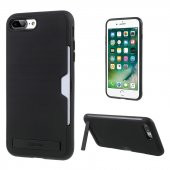 Teleplus ROAR iPhone 7 Awesome Hyrbid Kartlıklı Standlı Kapak Kılıf  + Nano Ekran Koruyucu - 6