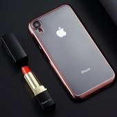 Teleplus Benks iPhone XR Kılıf Electroplating Tpu Lazer Silikon  + Tam Kapatan Cam - 2