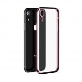 Teleplus Benks iPhone XR Kılıf Electroplating Tpu Lazer Silikon  + Tam Kapatan Cam - 9