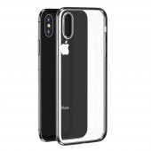 Teleplus Benks iPhone X Kılıf Electroplating Tpu Lazer Silikon  + Nano Ekran Koruyucu - 9