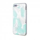 Teleplus Roar iPhone 7 Plus Kılıf Gel Tpu Color Silikon  + Nano Ekran Koruyucu - 5
