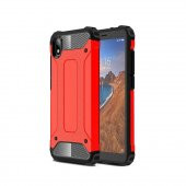 Teleplus Xiaomi Redmi 7A Kılıf Çift Katmanlı Tank Kapak - 4