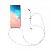 Teleplus Samsung Galaxy A70 Kılıf Boyuna Asklı İpli Spor Silikon  + Nano Ekran Koruyucu - 1