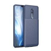 Teleplus Oppo Reno Z Kılıf Negro Karbon Silikon  + Nano Ekran Koruyucu - 5