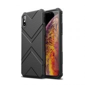 Teleplus iPhone X Kılıf Defence Darbe Korumalı Silikon  + Nano Ekran Koruyucu - 1