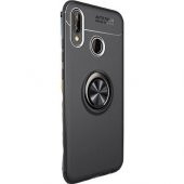 Teleplus Samsung Galaxy A20s Kılıf Ravel Yüzüklü Silikon   + Tam Kapatan Cam - 1