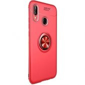 Teleplus Samsung Galaxy A20s Kılıf Ravel Yüzüklü Silikon   + Tam Kapatan Cam - 7